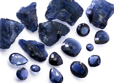 تصویر 2 از پخش مستقیم سنگ یاقوت کبود اصل + مناسب جواهر سازان